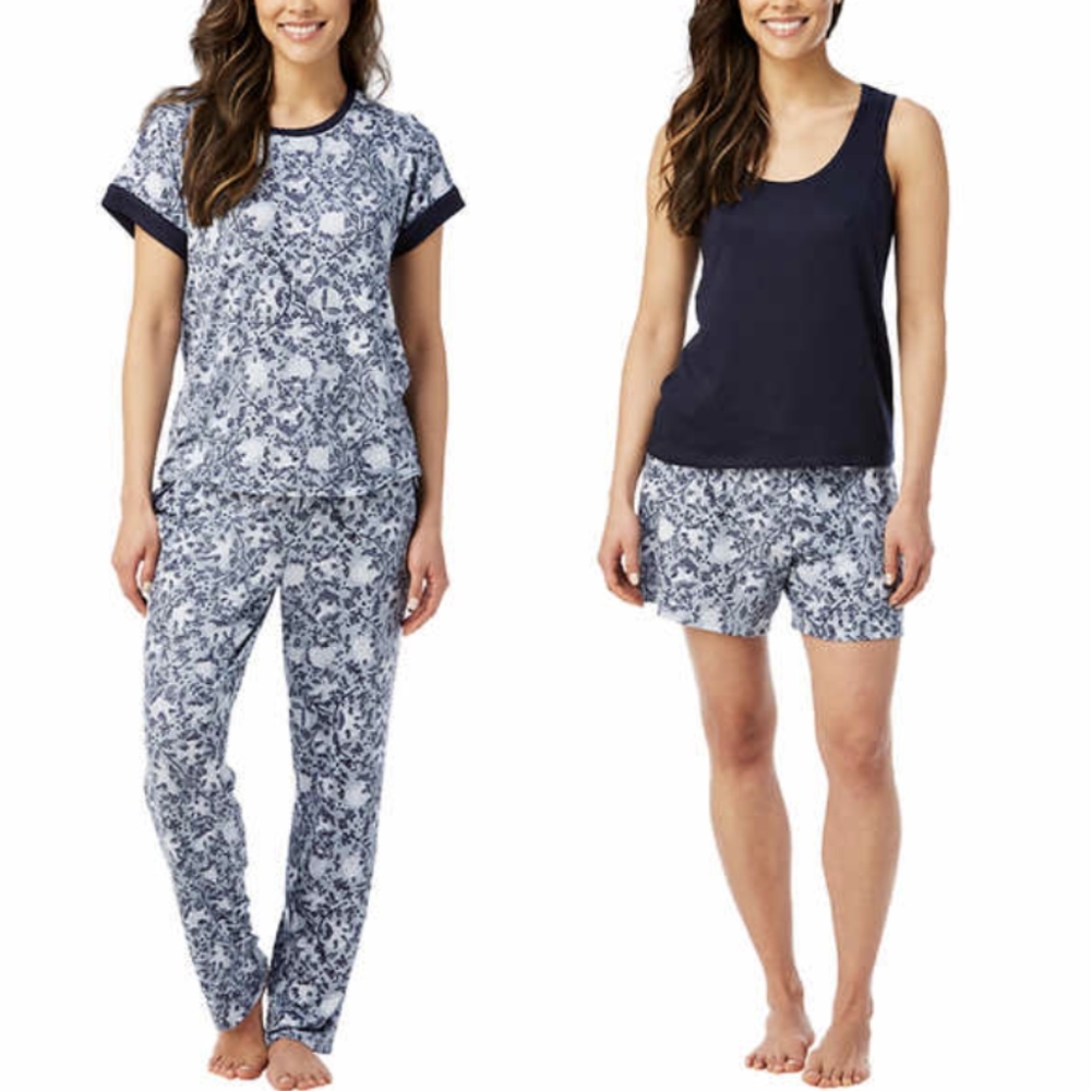 Lucky Brand Ladies' 4-Piece Pajama Set
